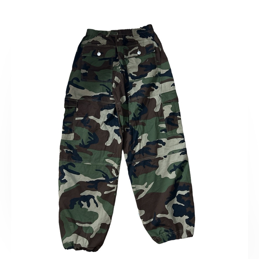 Baggy, cargo, camouflage pants